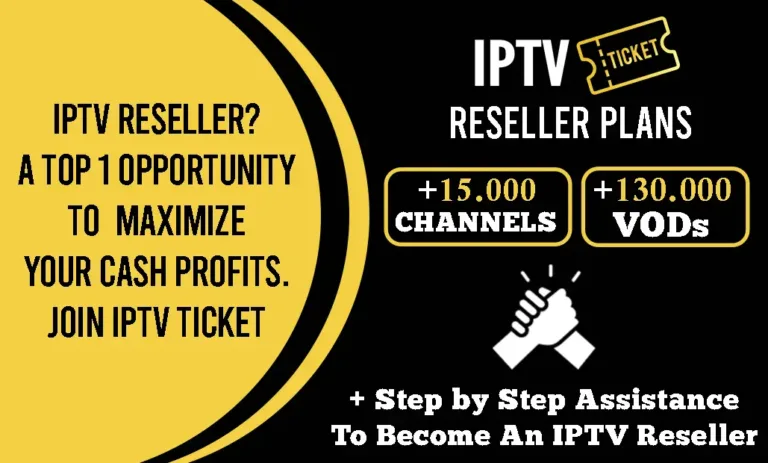 IPTV Reseller Plan